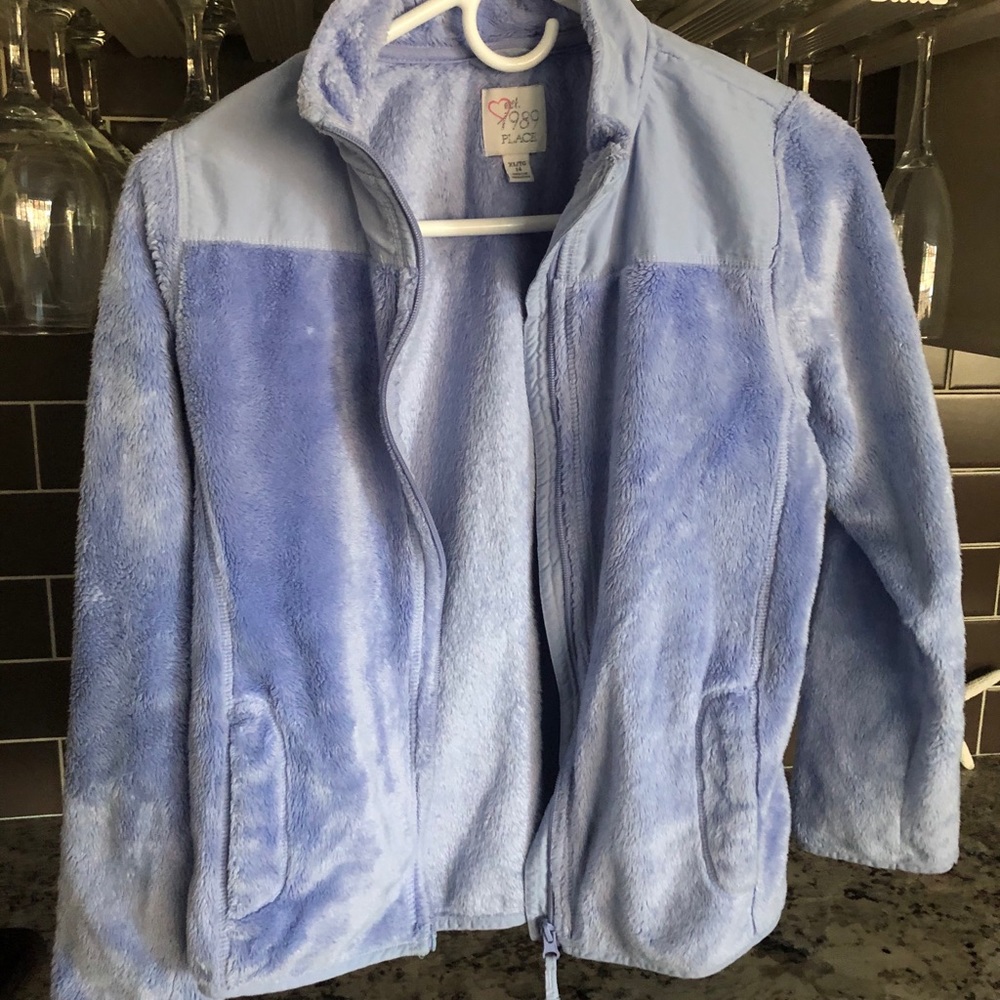 Children’s Place fleece jacket. Light purple